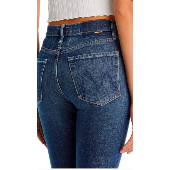 Mother The Tomcat Ankle Cannonball Crop Straight Jeans Size 28 in Cannonball - Picture 3 of 7
